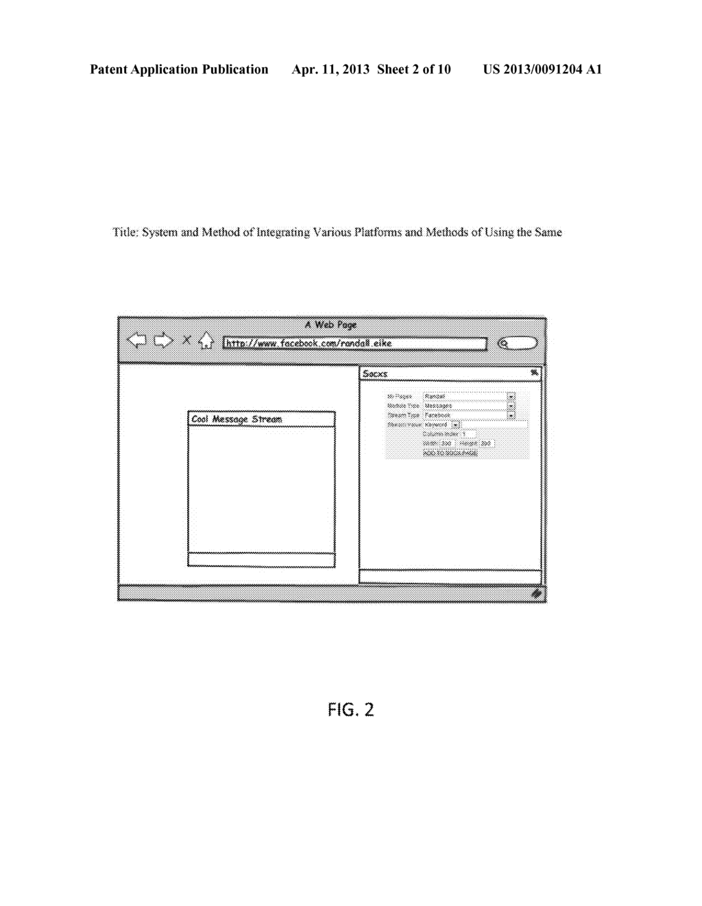 System and method of integrating various platforms and methods of using     the same - diagram, schematic, and image 03