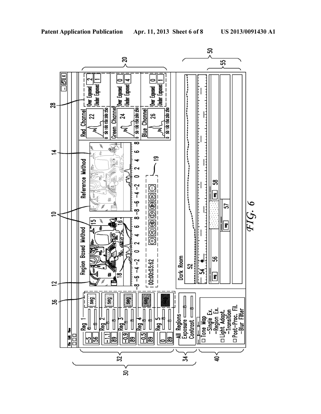 GRAPHICAL USER INTERFACE FOR TONE MAPPING HIGH DYNAMIC RANGE VIDEO - diagram, schematic, and image 07