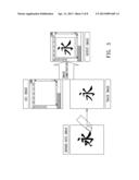 TOUCH PROCESSING METHOD AND SYSTEM USING A GUI IMAGE diagram and image