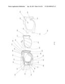 GOGGLE WITH EASILY INTERCHANGEABLE LENS THAT IS ADAPTABLE FOR HEATING TO     PREVENT FOGGING diagram and image