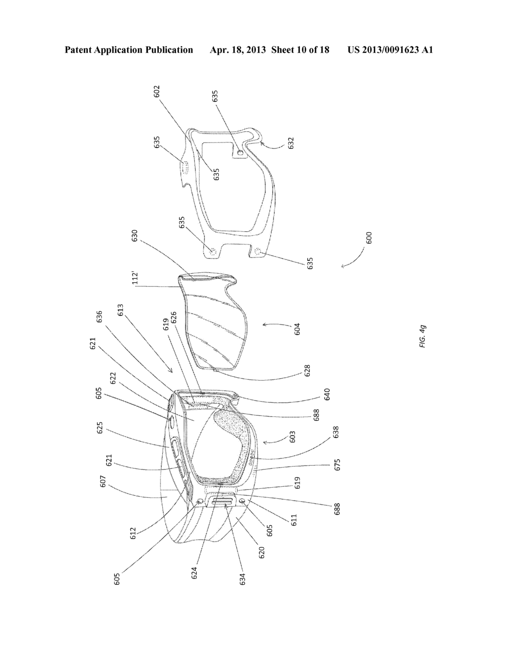 GOGGLE WITH EASILY INTERCHANGEABLE LENS THAT IS ADAPTABLE FOR HEATING TO     PREVENT FOGGING - diagram, schematic, and image 11