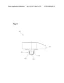 MEMBER FASTENING STRUCTURE AND CLIP FOR FASTENING MEMBER diagram and image