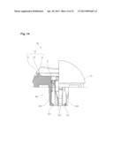 MEMBER FASTENING STRUCTURE AND CLIP FOR FASTENING MEMBER diagram and image