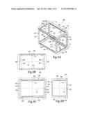 Wall-Mountable Support Rack for Equipment diagram and image