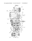 MOTOR-VEHICLE DOUBLE-CLUTCH TRANSMISSION WITH GEAR SHIFT DEVICE COMPRISING     A ROTARY DRUM AND MOTOR-VEHICLE HYBRID PROPULSION SYSTEM INCLUDING SUCH A     TRANSMISSION diagram and image