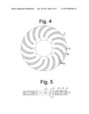 AXIALLY AND RADIALLY COOLED BRAKE DISK WITH COVER diagram and image