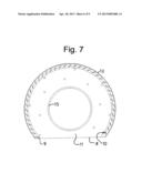 AXIALLY AND RADIALLY COOLED BRAKE DISK WITH COVER diagram and image