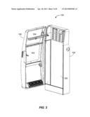 CUSTOMER-OPERATED ORDERING KIOSK HAVING MODULAR HARDWARE CONFIGURATION     INCLUDING OVERLAY AND INLAY PLATES diagram and image