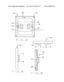 SECURITY COVER PLATE FOR LIGHT SWITCH diagram and image