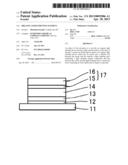 ORGANIC LIGHT-EMITTING ELEMENT diagram and image