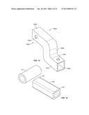 HITCH BALL MOUNT AND METHOD OF FORMING THE HITCH BALL MOUNT diagram and image