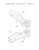 HITCH BALL MOUNT AND METHOD OF FORMING THE HITCH BALL MOUNT diagram and image