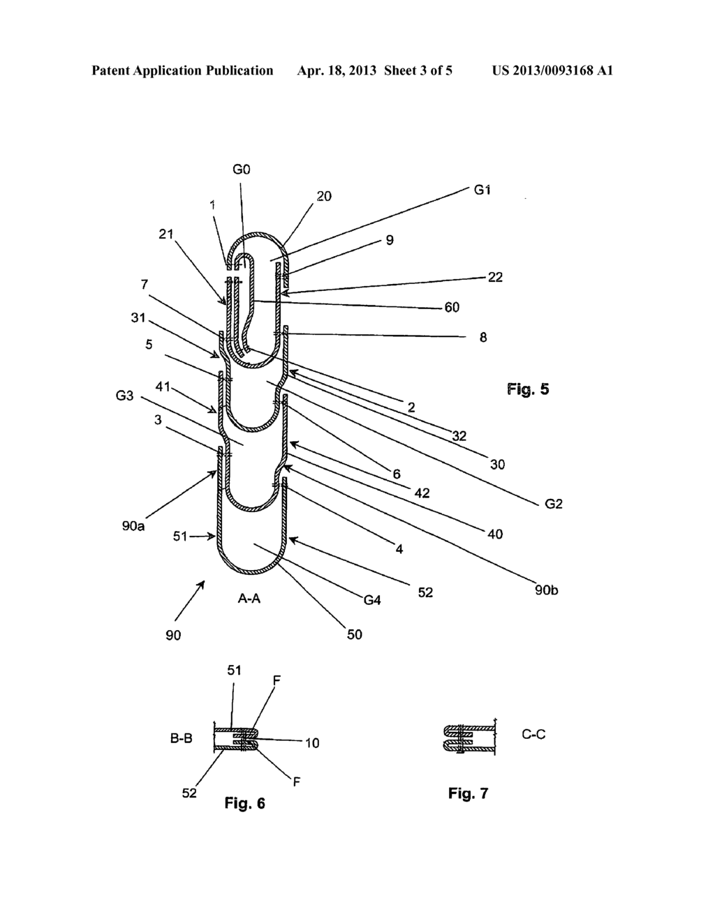 Airbag Comprising at Least a First Sidewall and a Second Sidewall and at     Least One Retaining Strap - diagram, schematic, and image 04