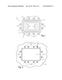 BLOW-MOLDED ACTIVE SIDE BOLSTER WITH TEAR TABS diagram and image