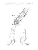 Laterally Pivoting Trim Piece for a Z-Fold Convertible Top diagram and image