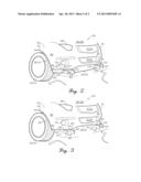 AUTOMOTIVE VEHICLES WITH FRONT TIRE PROTECTORS diagram and image