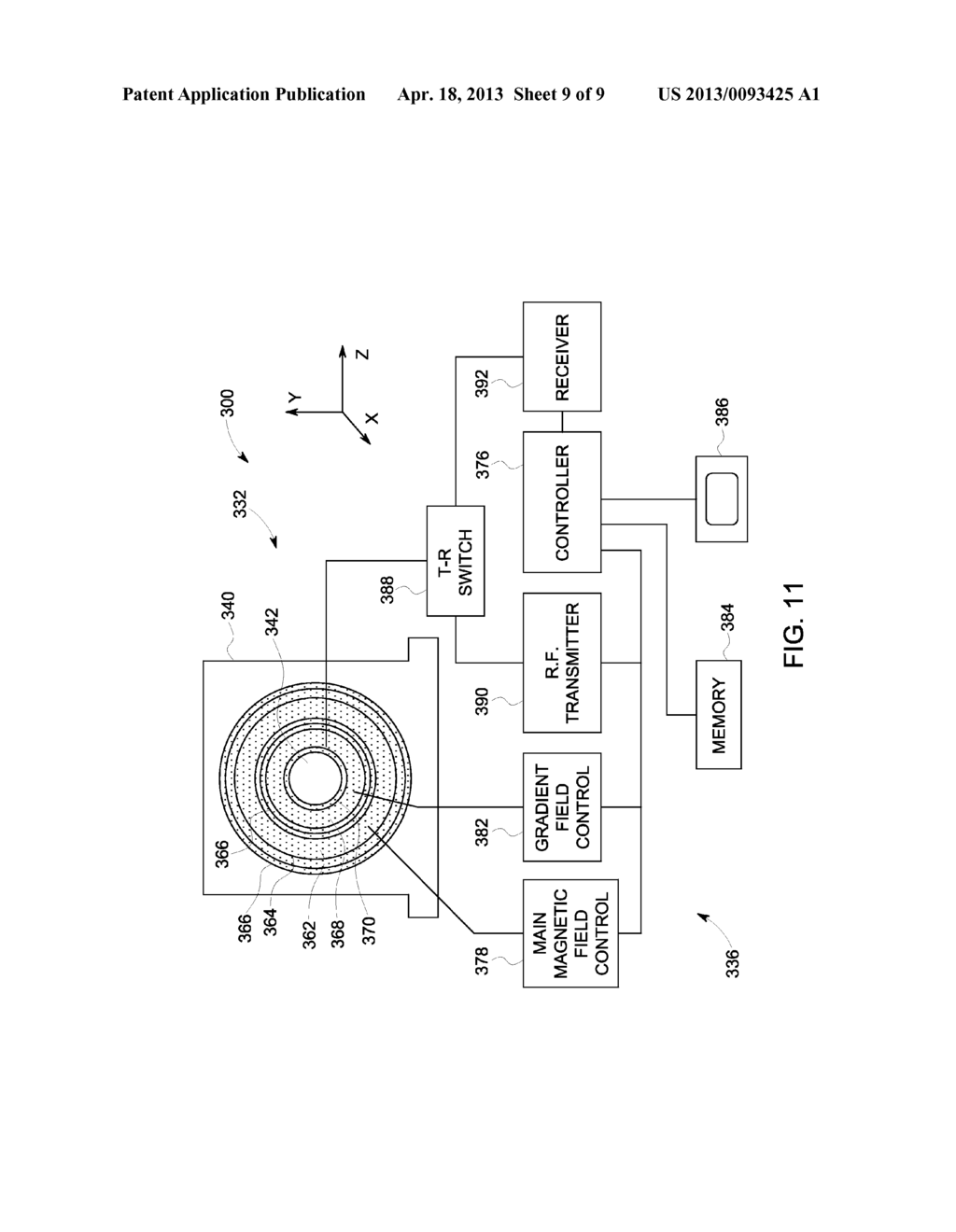 RADIO FREQUENCY (RF) COIL ARRAY FOR A MAGNETIC RESONANCE IMAGING SYSTEM - diagram, schematic, and image 10