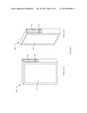 Multi-Action Game Controller with Touch Screen Input Device diagram and image