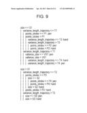 CONTACT DETECTING DEVICE, RECORD DISPLAY DEVICE, NON-TRANSITORY COMPUTER     READABLE MEDIUM, AND CONTACT DETECTING METHOD diagram and image