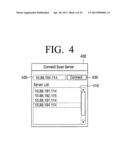 USER TERMINAL DEVICE FOR PERFORMING SCAN JOB, AND SERVER DEVICE SCAN     SYSTEM INCLUDING THE SAME AND METHODS THEREOF diagram and image