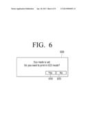 PRINTER CONTROLLING TERMINAL, IMAGE FORMING APPARATUS, METHOD FOR     CONTROLLING PRINT AND METHOD FOR IMAGING FORMING diagram and image