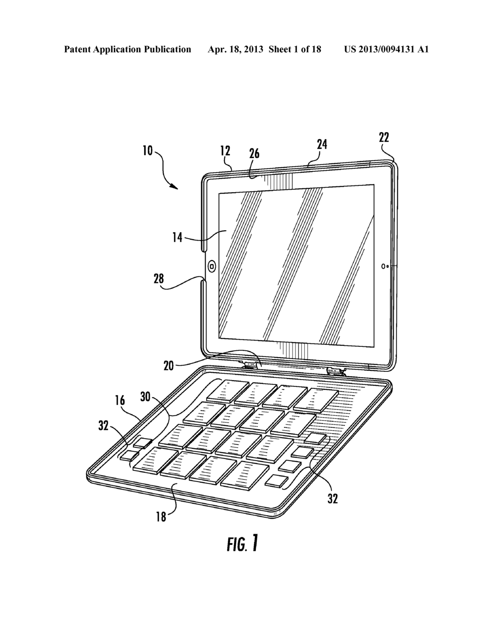 CASE FOR A TABLET COMPUTER - diagram, schematic, and image 02