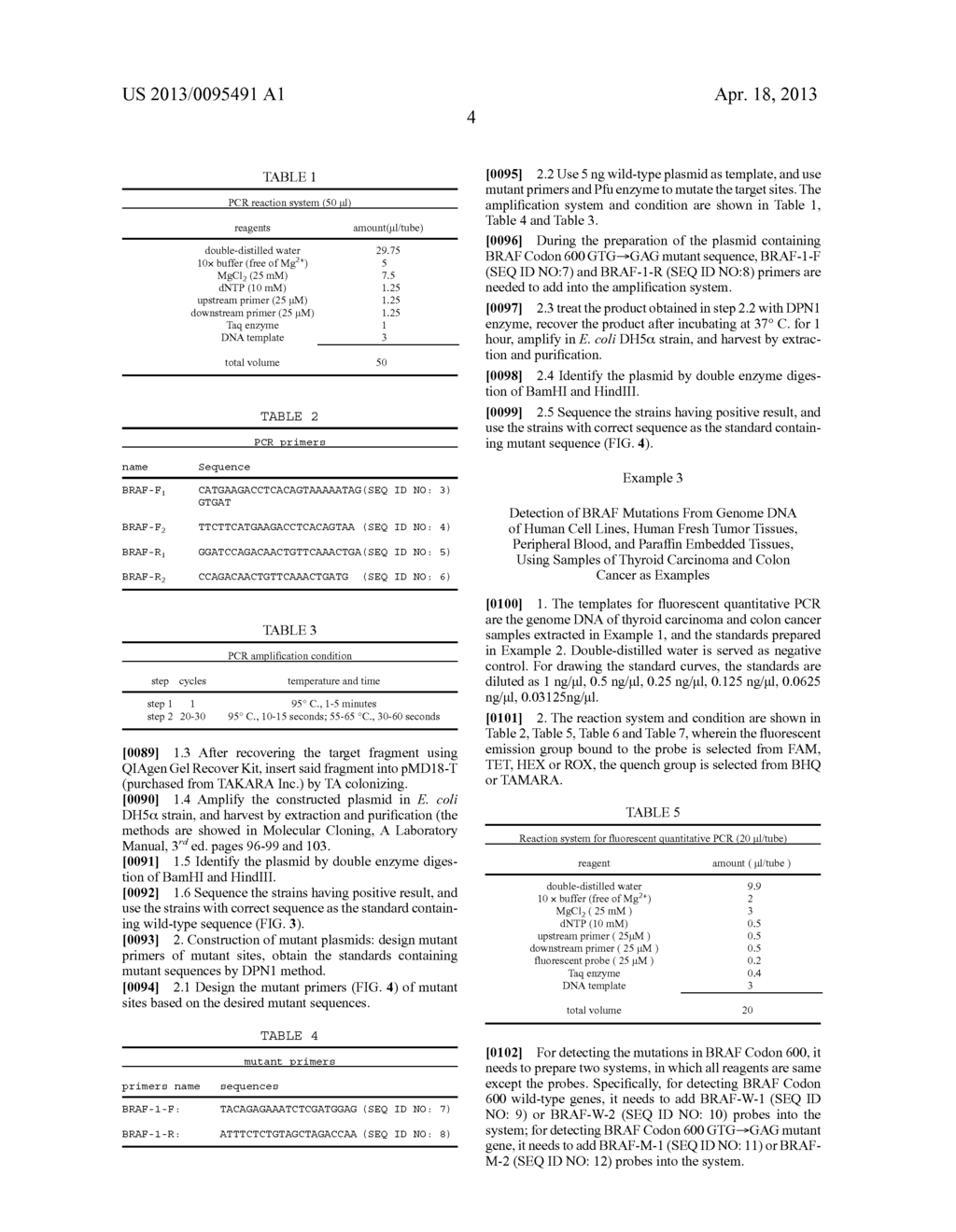 KIT FOR QUANTITATIVE DETECTION OF BRAF MUTATION - diagram, schematic, and image 20