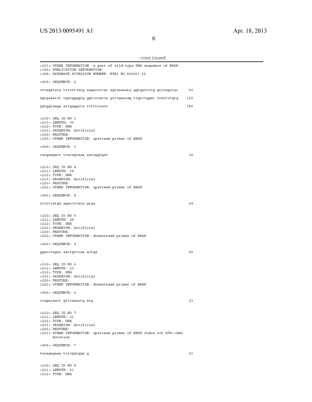 KIT FOR QUANTITATIVE DETECTION OF BRAF MUTATION - diagram, schematic, and image 22