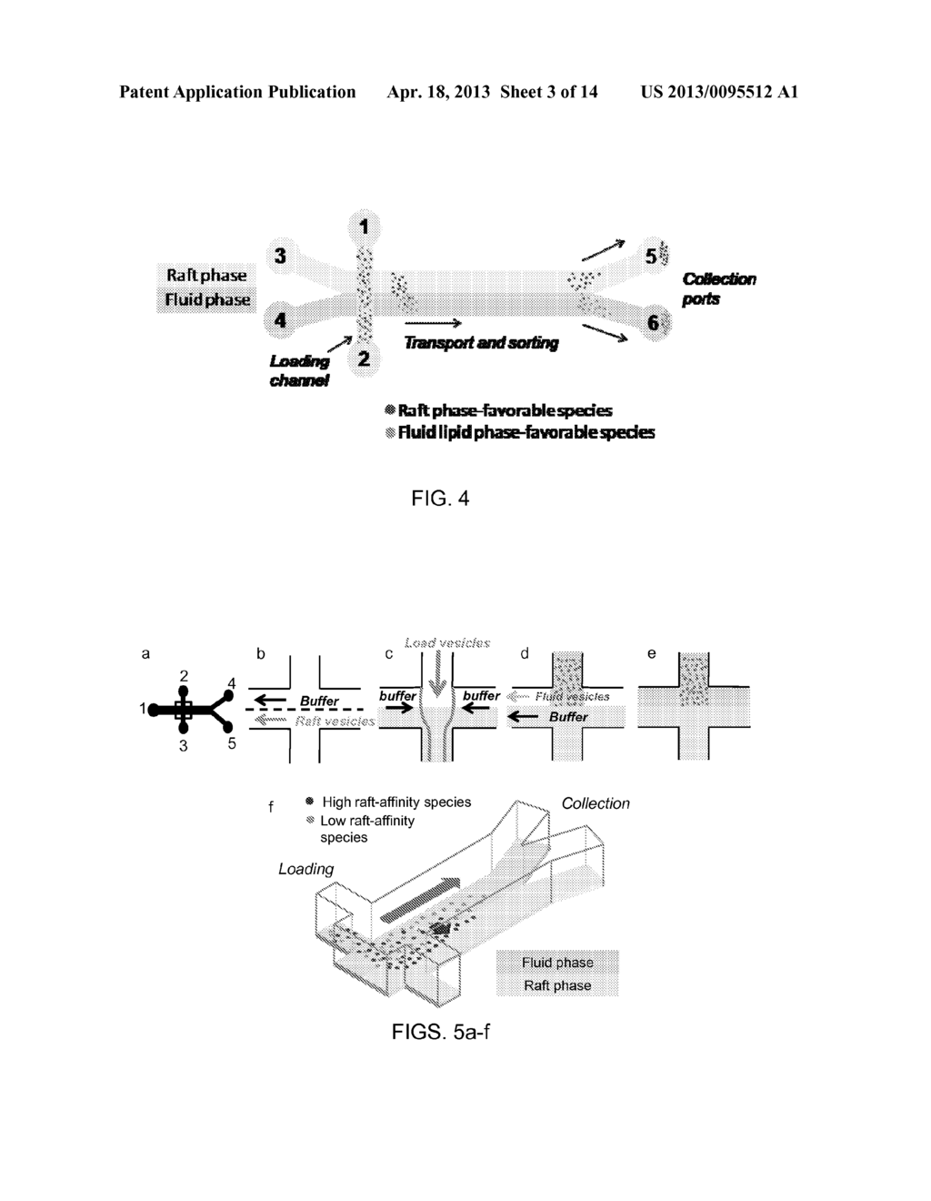 DEVICE FOR SORTING, CLASSIFYING, AND ASSAYING PARTITION BEHAVIOR OF CELL     MEMBRANE BIOMOLECULES AND METHODS BASED THEREON - diagram, schematic, and image 04