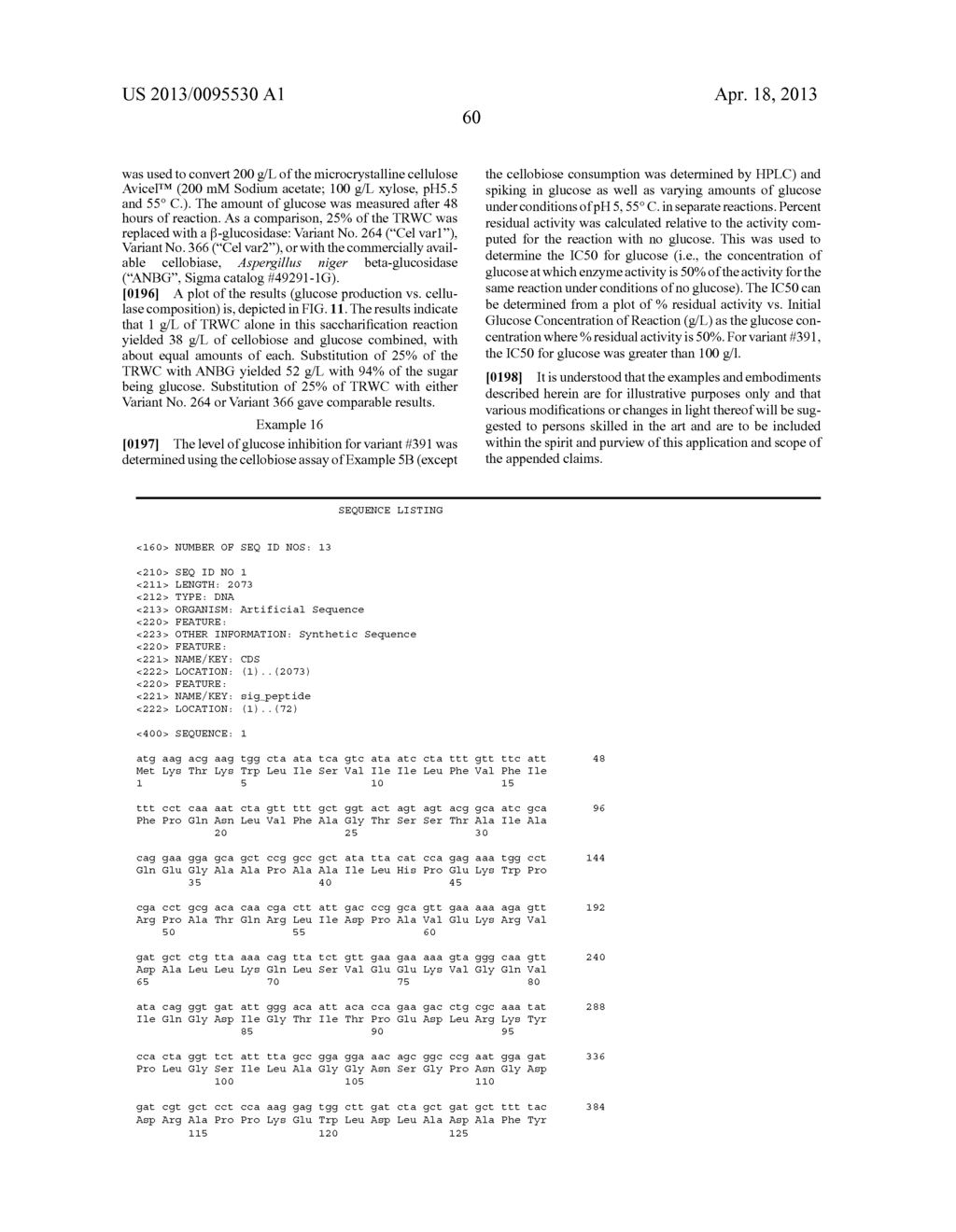 BETA-GLUCOSIDASE VARIANT ENZYMES AND RELATED POLYNUCLEOTIDES - diagram, schematic, and image 79