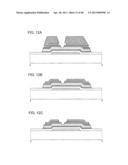 METHODS FOR MANUFACTURING THIN FILM TRANSISTOR AND DISPLAY DEVICE diagram and image