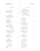 LEAVING SUBSTITUENT-CONTAINING COMPOUND, ORGANIC SEMICONDUCTOR MATERIAL     FORMED THEREFROM, ORGANIC ELECTRONIC DEVICE, ORGANIC THIN-FILM TRANSISTOR     AND DISPLAY DEVICE USING THE ORGANIC SEMICONDUCTOR MATERIAL, METHOD FOR     PRODUCING FILM-LIKE PRODUCT, PI-ELECTRON CONJUGATED COMPOUND AND METHOD     FOR PRODUCING THE PI ELECTRON CONJUGATED COMPOUND diagram and image