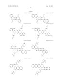 LEAVING SUBSTITUENT-CONTAINING COMPOUND, ORGANIC SEMICONDUCTOR MATERIAL     FORMED THEREFROM, ORGANIC ELECTRONIC DEVICE, ORGANIC THIN-FILM TRANSISTOR     AND DISPLAY DEVICE USING THE ORGANIC SEMICONDUCTOR MATERIAL, METHOD FOR     PRODUCING FILM-LIKE PRODUCT, PI-ELECTRON CONJUGATED COMPOUND AND METHOD     FOR PRODUCING THE PI ELECTRON CONJUGATED COMPOUND diagram and image