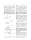 LEAVING SUBSTITUENT-CONTAINING COMPOUND, ORGANIC SEMICONDUCTOR MATERIAL     FORMED THEREFROM, ORGANIC ELECTRONIC DEVICE, ORGANIC THIN-FILM TRANSISTOR     AND DISPLAY DEVICE USING THE ORGANIC SEMICONDUCTOR MATERIAL, METHOD FOR     PRODUCING FILM-LIKE PRODUCT, PI-ELECTRON CONJUGATED COMPOUND AND METHOD     FOR PRODUCING THE PI ELECTRON CONJUGATED COMPOUND diagram and image