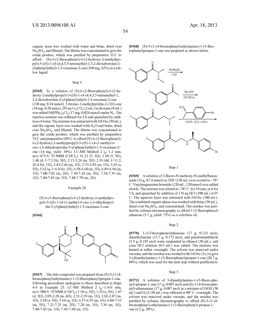 Cyclic Inhibitors of 11Beta-Hydroxysteroid Dehydrogenase 1 - diagram, schematic, and image 55