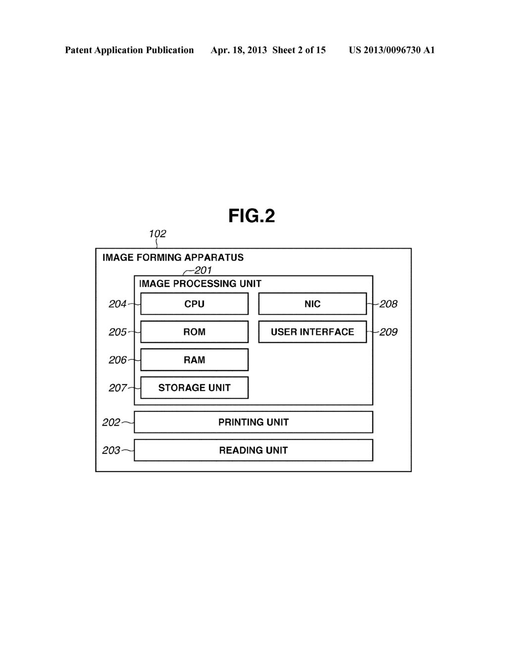 IMAGE FORMING APPARATUS, MANAGEMENT APPARATUS, AND METHOD FOR CONTROLLING     THE SAME - diagram, schematic, and image 03