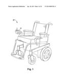 METHOD AND APPARATUS FOR SETTING OR MODIFYING PROGRAMMABLE PARAMETERS IN     POWER DRIVEN WHEELCHAIR diagram and image