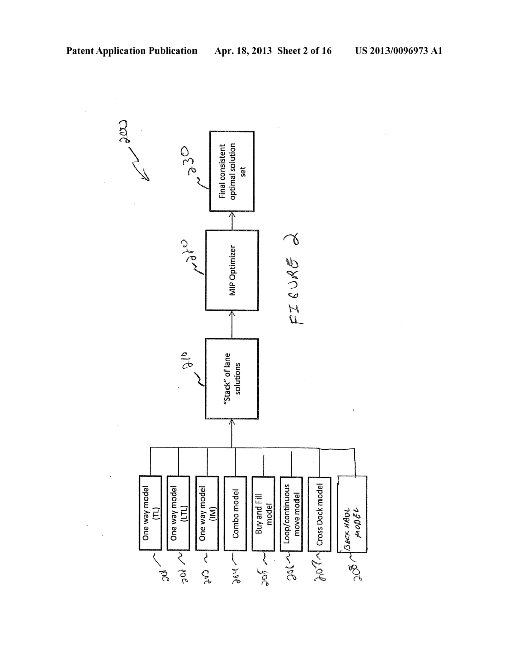 SYSTEM AND METHOD FOR LOGISTICS OPTIMIZATION USING LANE ORDER PATTERN     FLEXING - diagram, schematic, and image 03