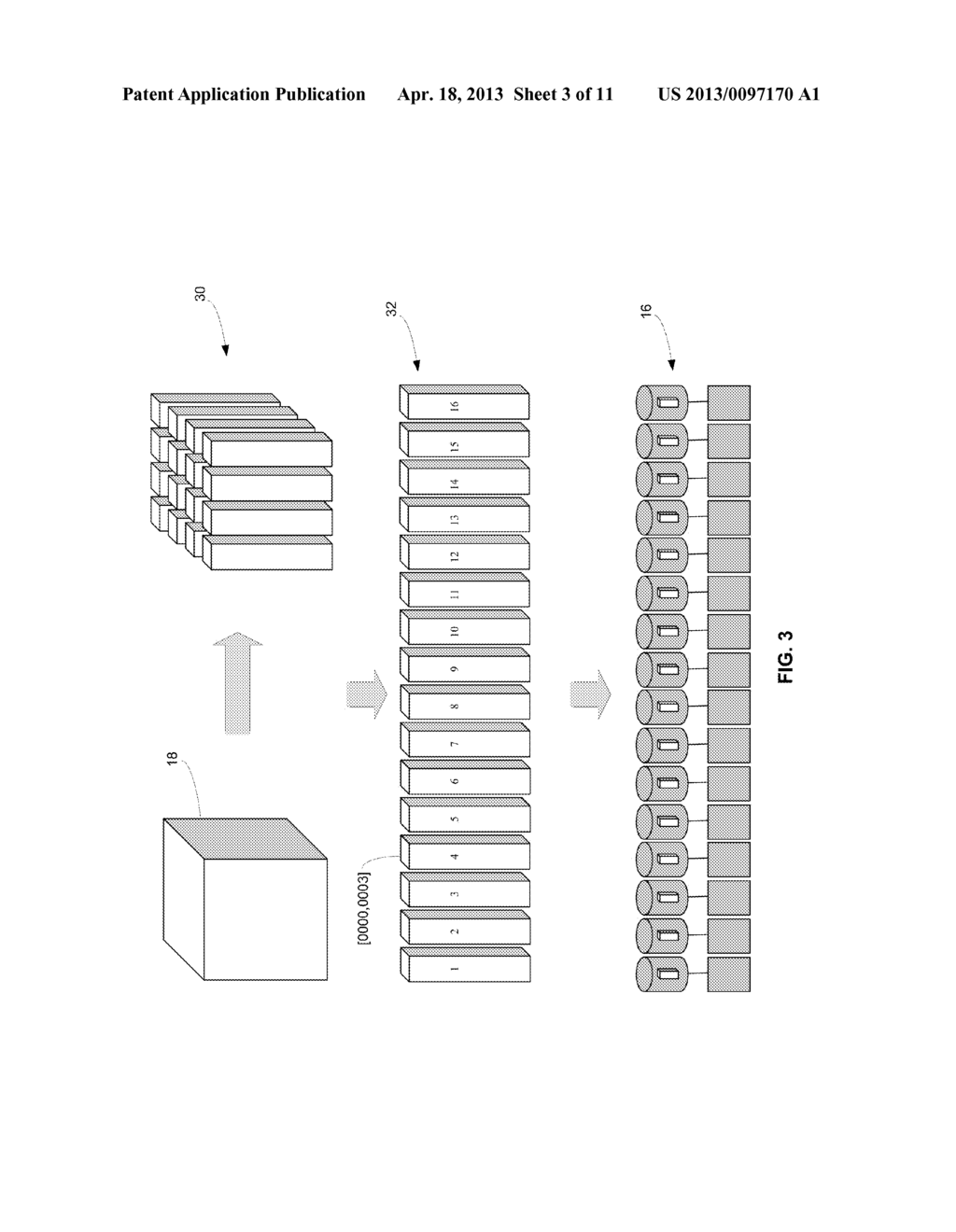 APPARATUS, SYSTEM AND METHOD FOR THE EFFICIENT STORAGE AND RETRIEVAL OF     3-DIMENSIONALLY ORGANIZED DATA IN CLOUD-BASED COMPUTING ARCHITECTURES - diagram, schematic, and image 04