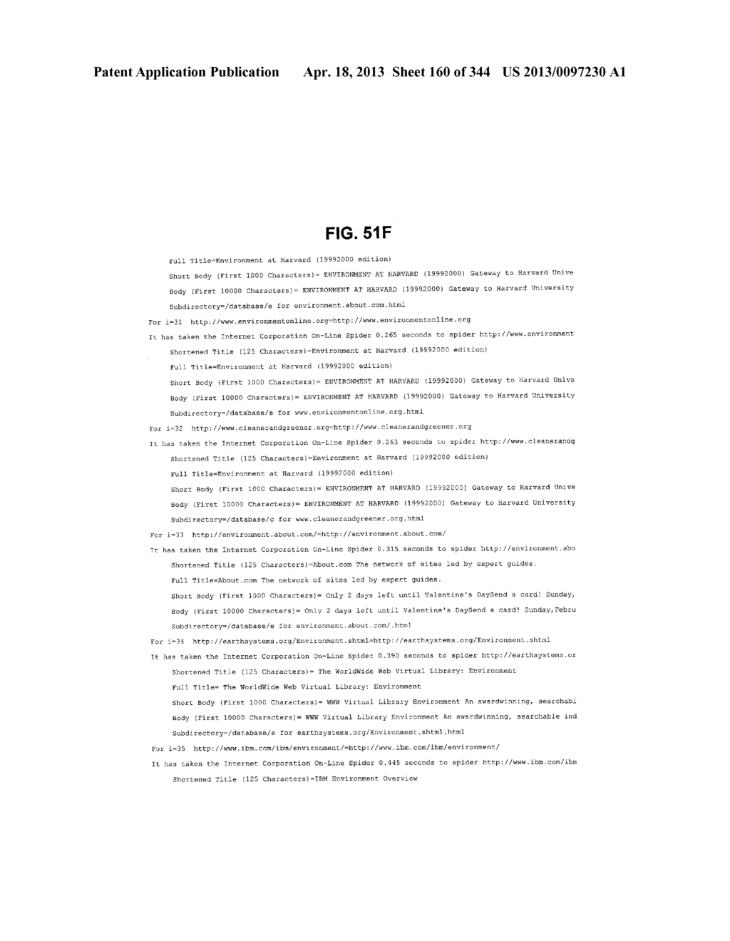 Metasearch Engine for Ordering At Least One Item Returned In Search     Results Using At Least One Query on Multiple Unique Hosts and for     Displaying Advertising - diagram, schematic, and image 161