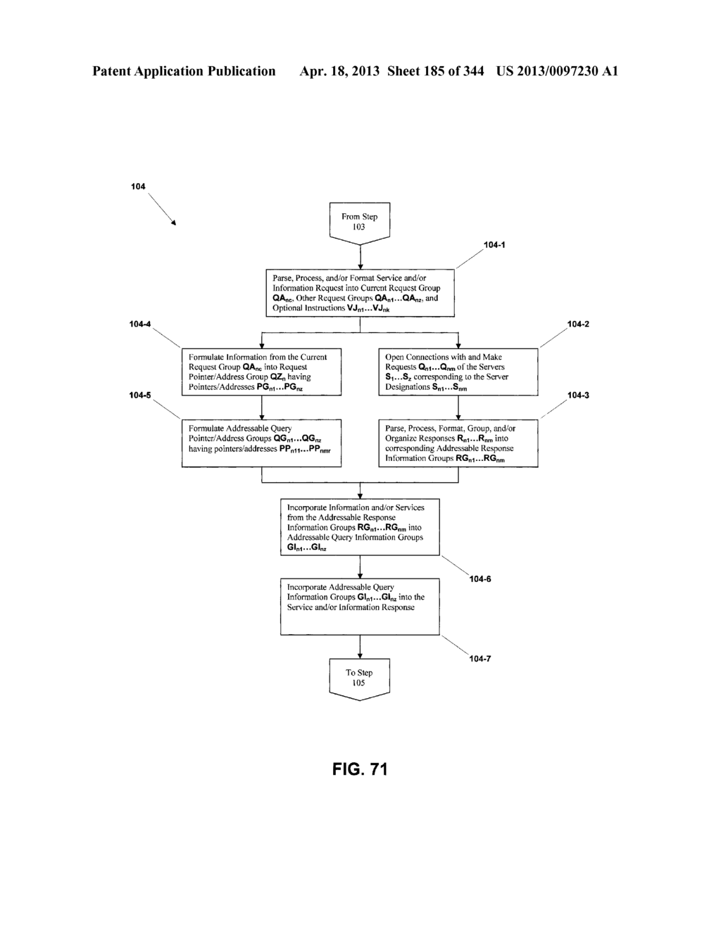 Metasearch Engine for Ordering At Least One Item Returned In Search     Results Using At Least One Query on Multiple Unique Hosts and for     Displaying Advertising - diagram, schematic, and image 186