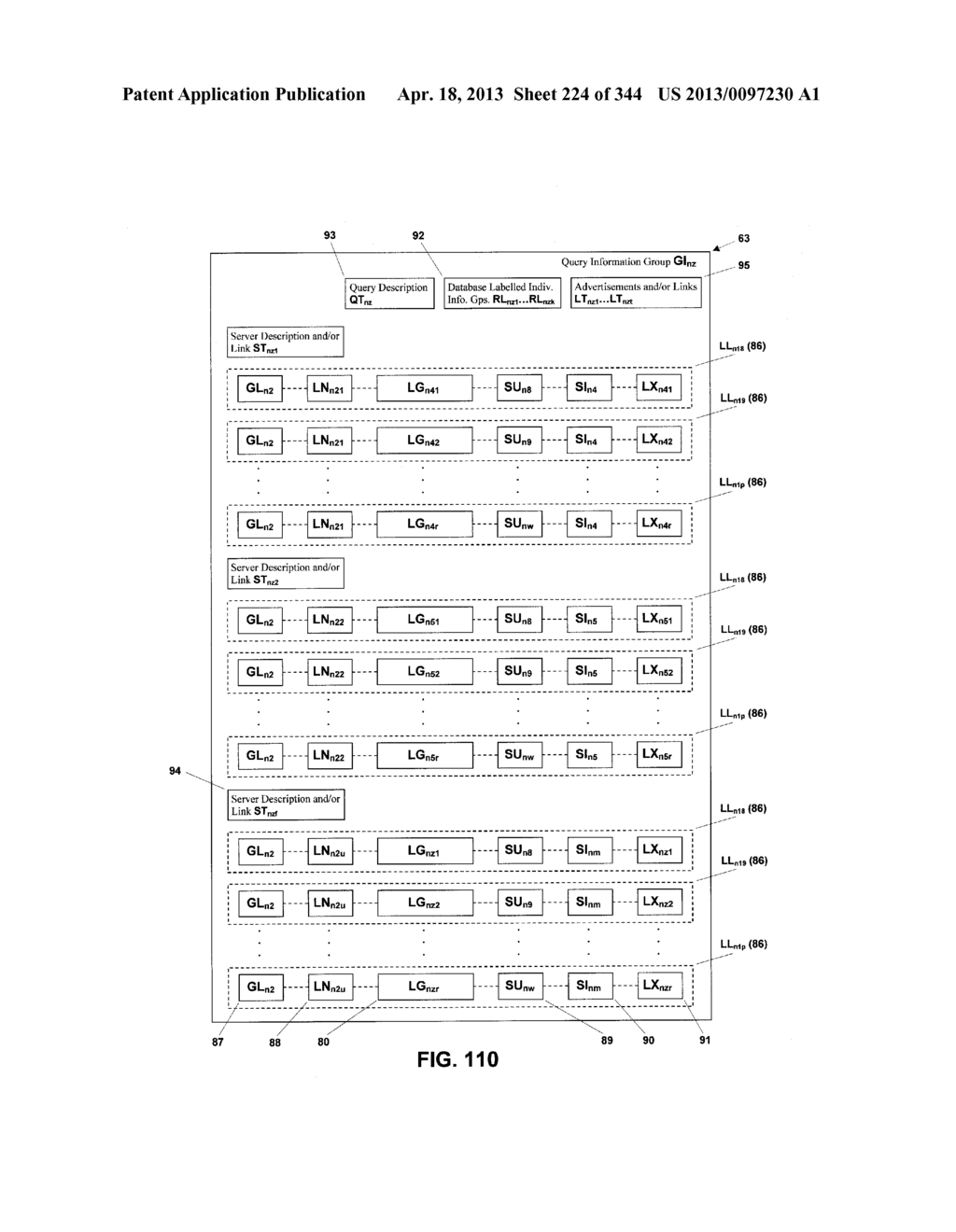 Metasearch Engine for Ordering At Least One Item Returned In Search     Results Using At Least One Query on Multiple Unique Hosts and for     Displaying Advertising - diagram, schematic, and image 225