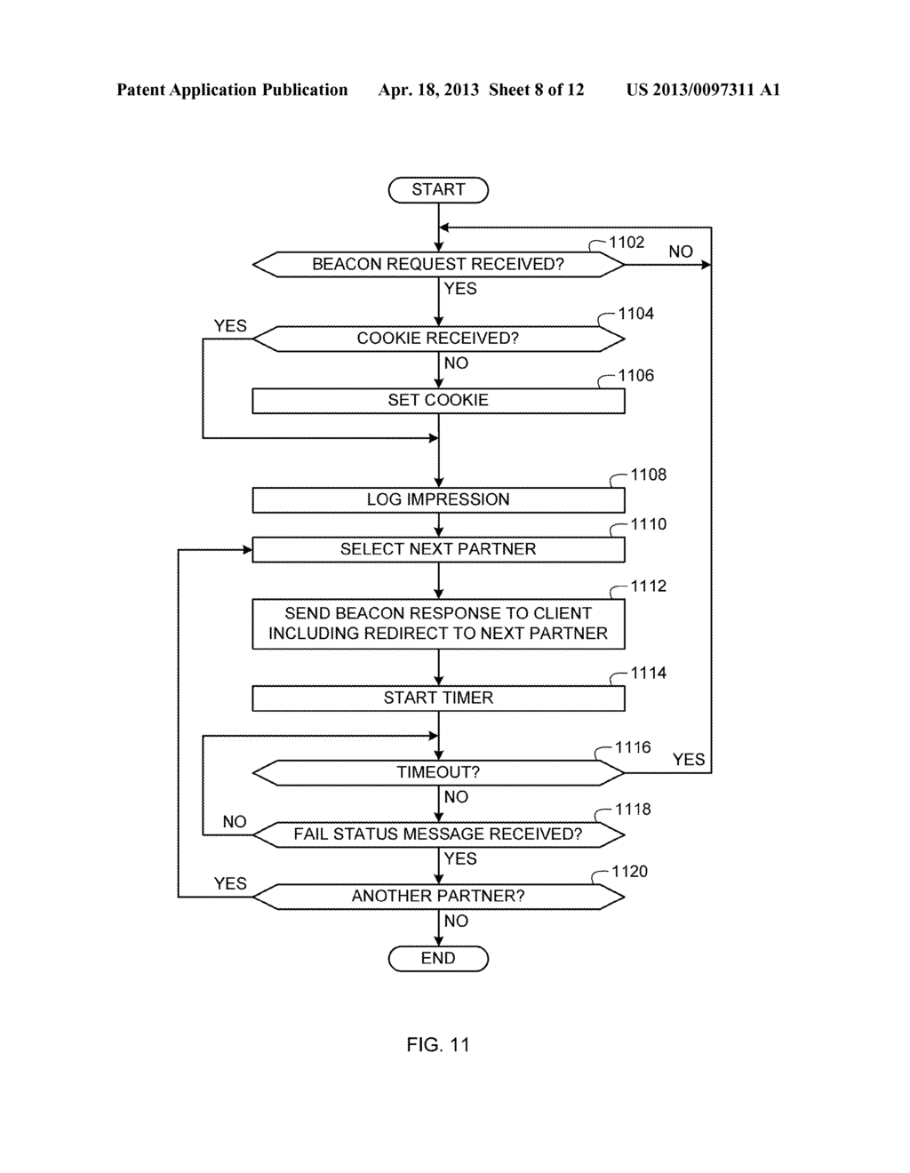 METHODS AND APPARATUS TO DETERMINE IMPRESSIONS USING DISTRIBUTED     DEMOGRAPHIC INFORMATION - diagram, schematic, and image 09