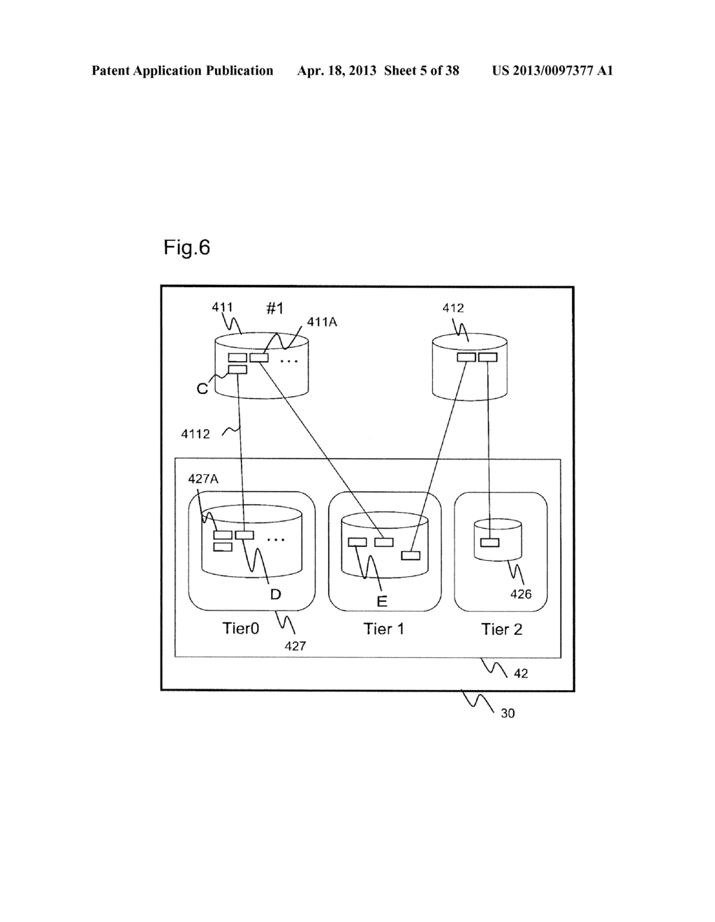 METHOD FOR ASSIGNING STORAGE AREA AND COMPUTER SYSTEM USING THE SAME - diagram, schematic, and image 06