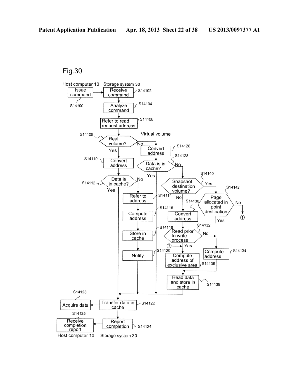 METHOD FOR ASSIGNING STORAGE AREA AND COMPUTER SYSTEM USING THE SAME - diagram, schematic, and image 23