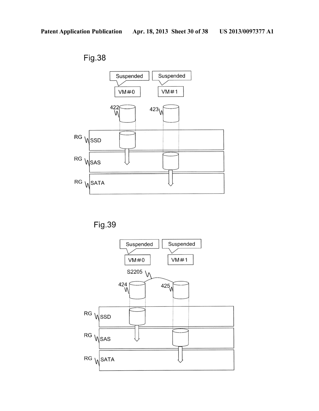 METHOD FOR ASSIGNING STORAGE AREA AND COMPUTER SYSTEM USING THE SAME - diagram, schematic, and image 31