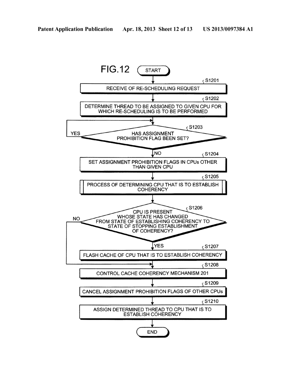 MULTI-CORE PROCESSOR SYSTEM, CACHE COHERENCY CONTROL METHOD, AND COMPUTER     PRODUCT - diagram, schematic, and image 13