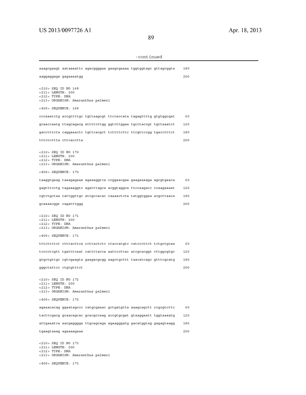 METHODS AND COMPOSITIONS FOR WEED CONTROL - diagram, schematic, and image 91