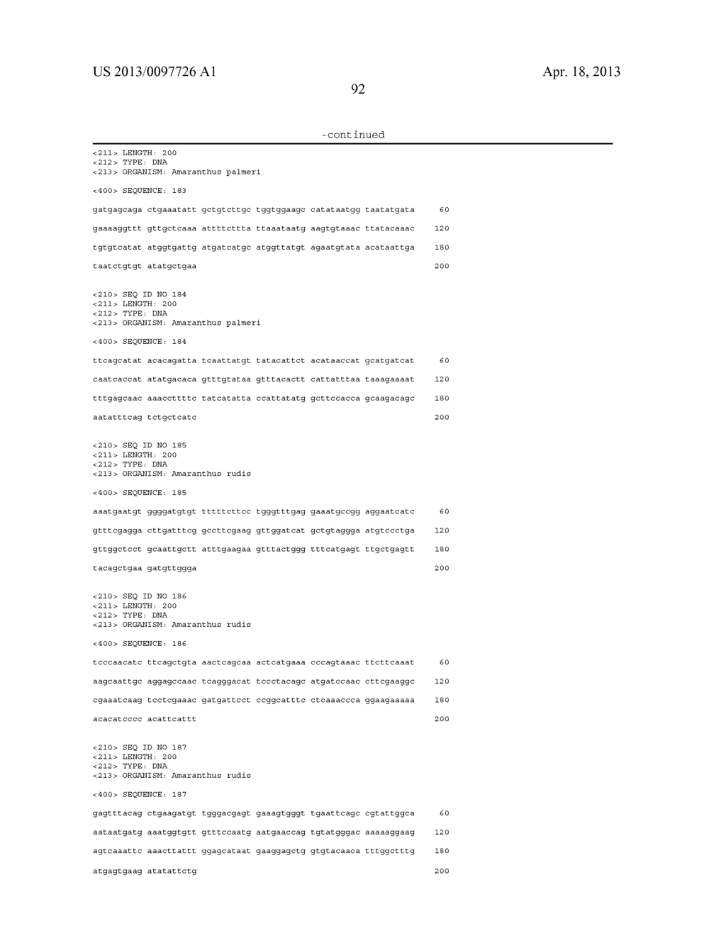 METHODS AND COMPOSITIONS FOR WEED CONTROL - diagram, schematic, and image 94