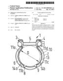 PROFILED CLAMP WITH SEALING ELEMENT diagram and image